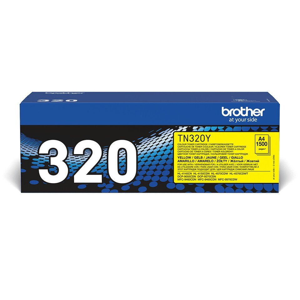 Brother TN-320Y toner cartridge 1 pc(s) Original Yellow - Image 1