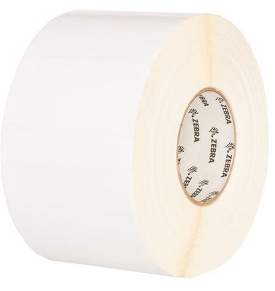 Zebra PolyPro 4000D Black White Self-adhesive printer label