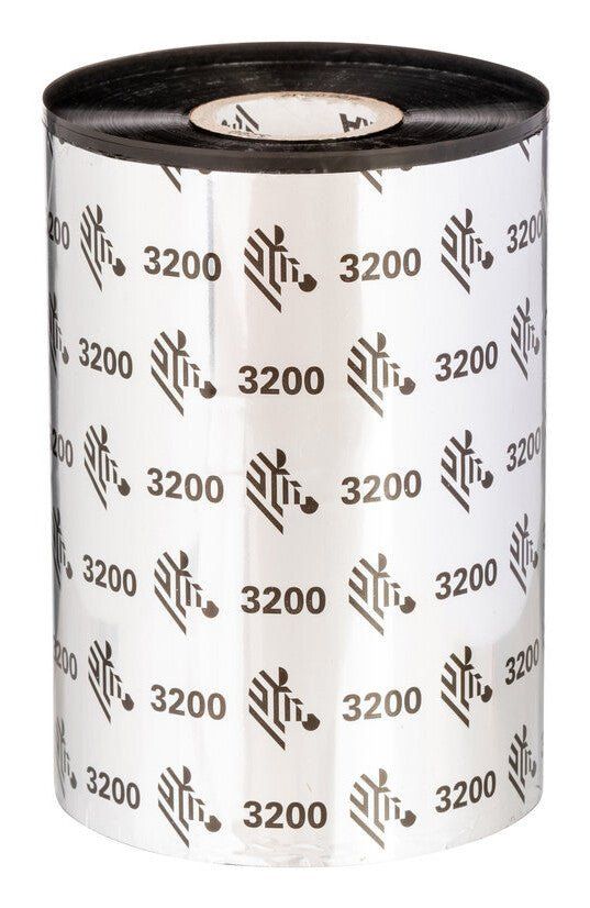 Zebra 3200 Premium Wax-Resin thermal ribbon 450 m Black - Image 1