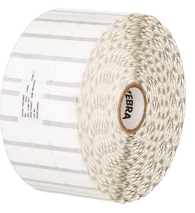 Zebra 8000D Jewelry White Self-adhesive printer label - Image 1