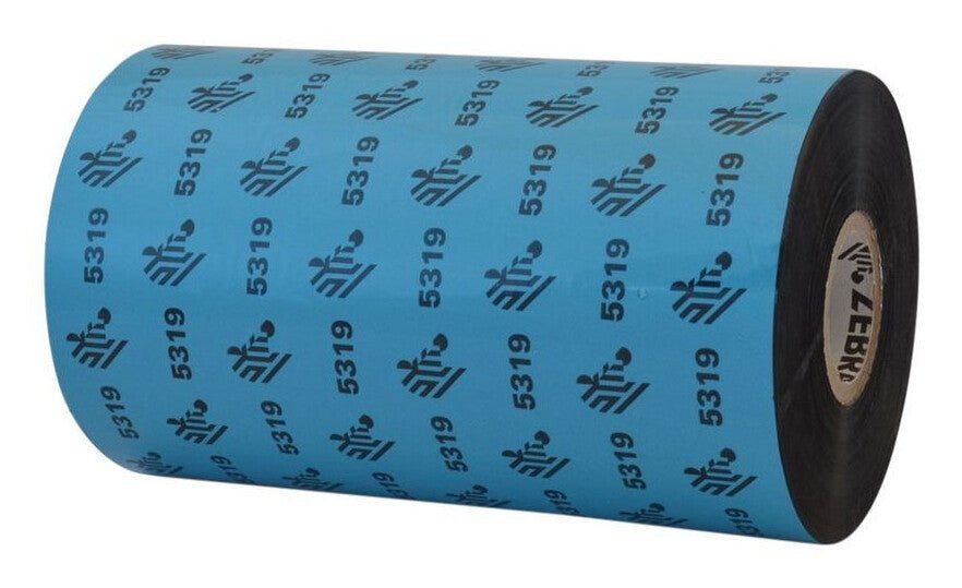 Zebra 2300 Wax thermal ribbon 74 m Black - Image 1