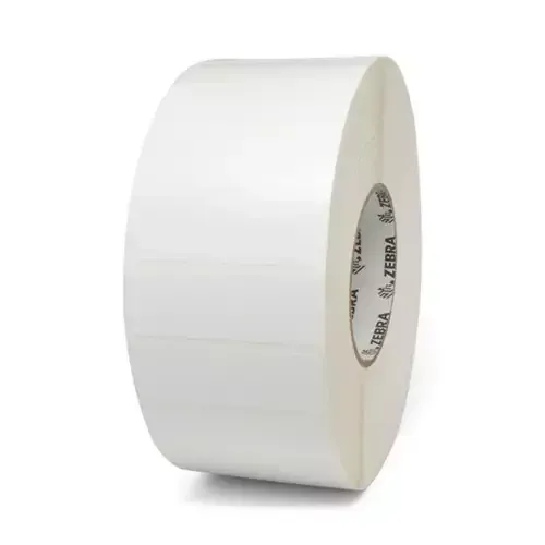 Zebra 10026767 printer label White Self-adhesive printer label - Image 1