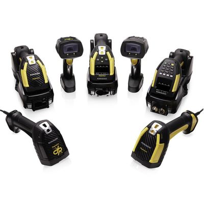 Datalogic PBT9600-SRRBK10EU barcode reader Handheld bar code reader 1D/2D Black Yellow