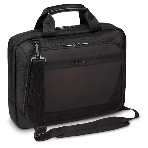 Targus CitySmart 35.6 cm (14") Briefcase/classic case Black Grey - Image 1