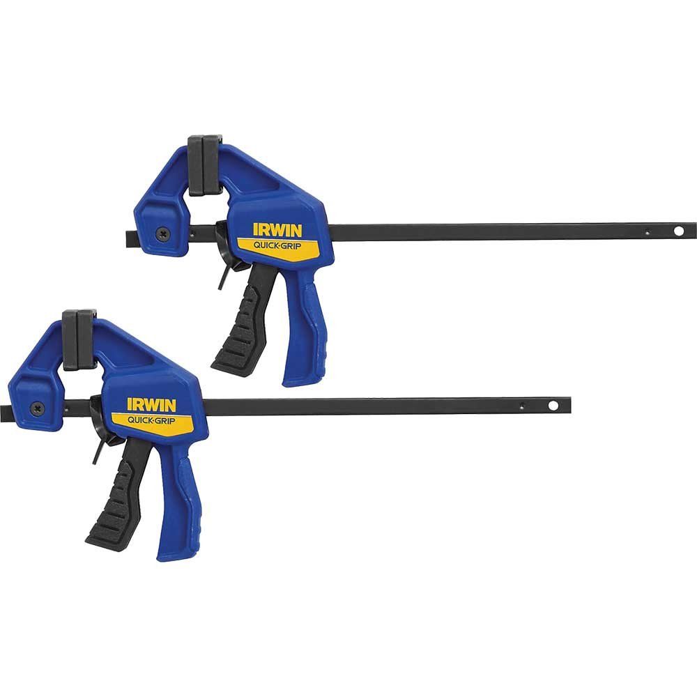 Quick-Grip Micro Clamps Twin Pack 100mm - Image 1