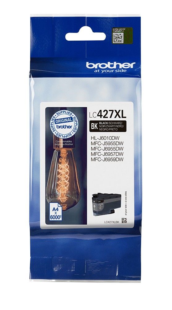 Brother LC-427XLBK ink cartridge 1 pc(s) Original High (XL) Yield Black - Image 1