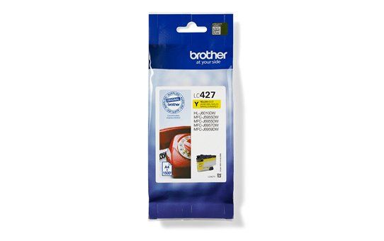 Brother LC-427Y ink cartridge 1 pc(s) Original Yellow - Image 1