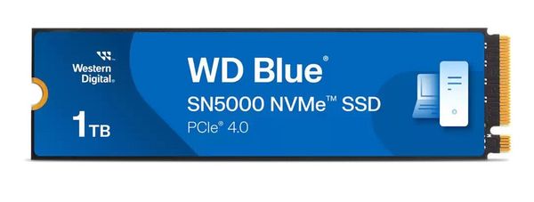 Western Digital WD Blue SN5000 NVMe 1 TB M.2 PCI Express 4.0 - Thumbnail 2