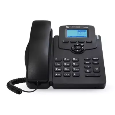 AudioCodes 405HD IP-Phone PoE GbE black - Thumbnail 2