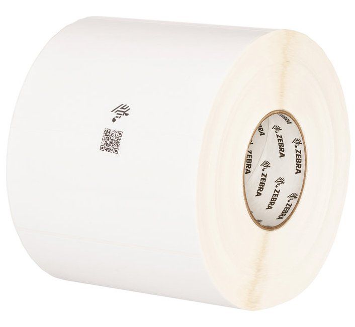Zebra PolyPro 3000T White Self-adhesive printer label - Image 1