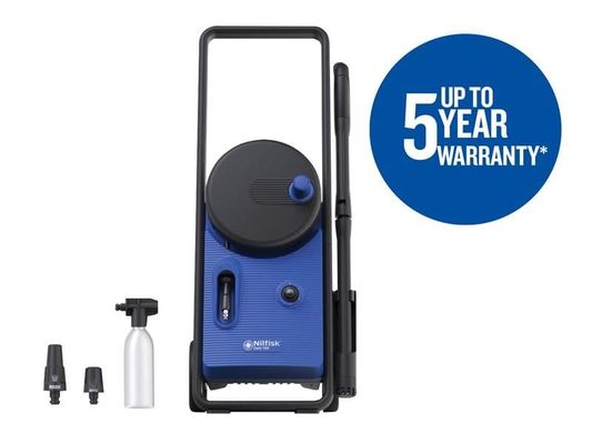 NILFISK Coreu0026trade140-6 PowerControl Pressure Washer - 140 bar, Black,Blue