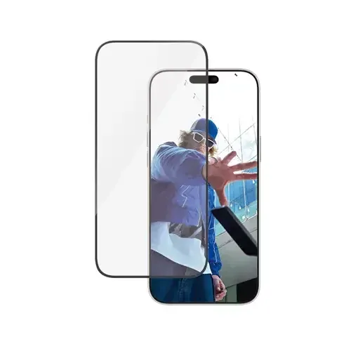 PanzerGlass Screen Protector iPhone 16 Pro Max | Ultra-Wide Fit - Image 1