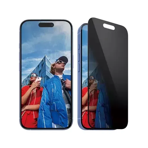 PanzerGlass Privacy Screen Protector iPhone 16 | 15 | Ultra-Wide Fit w. EasyAligner - Image 1