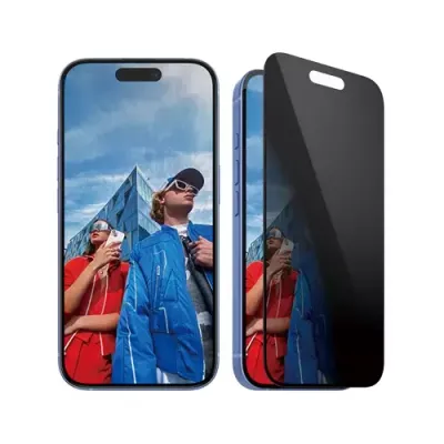 PanzerGlass Privacy Screen Protector iPhone 16 | 15 | Ultra-Wide Fit w. EasyAligner