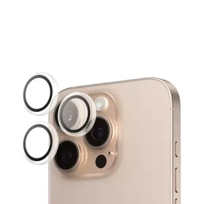 PanzerGlass ® Hoops® Camera Lens Protector Transparent iPhone 16 Pro | 16 Pro Max - Thumbnail 2