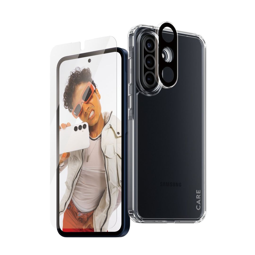 PanzerGlass ® | CARE by ® Flagship 3-in-1 Bundle Samsung Galaxy A36 5G - Image 1