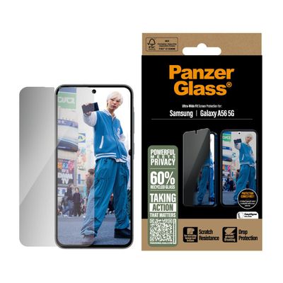 PanzerGlass ® Privacy Screen Protector Samsung Galaxy A56 5G | Ultra-W