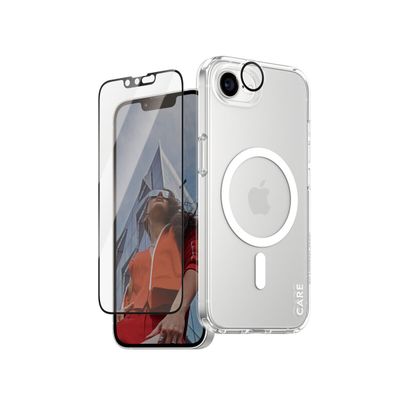 PanzerGlass ® | CARE by ® Flagship 3-in-1 Bundle iPhone 16e