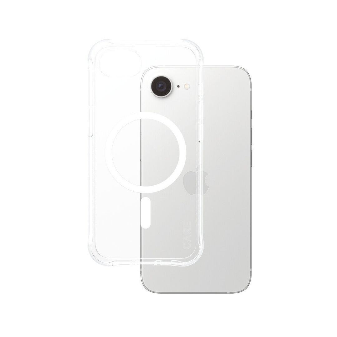 PanzerGlass CARE by ® Fashionable Case Samba Transparent w. White Qi C - Image 1