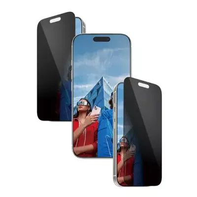 PanzerGlass 2-Way Privacy Screen Protector iPhone 17 Pro | Ultra-Wide Fit w. EasyAligner