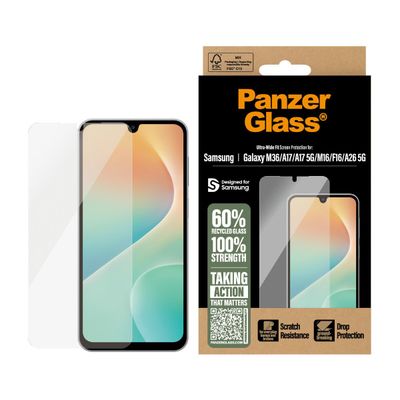 PanzerGlass ® Screen Protector Samsung Galaxy M17 5G | M36 | A17 | A17