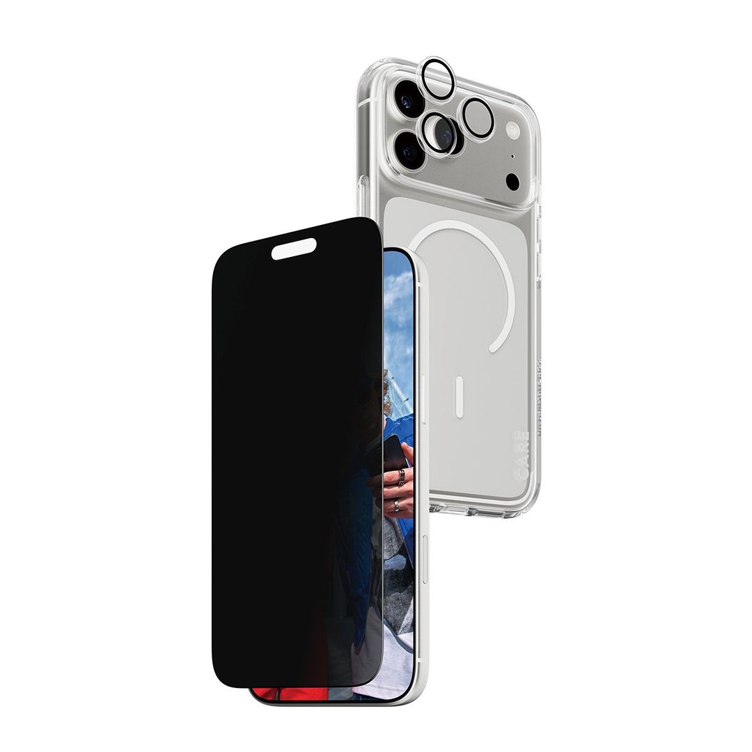PanzerGlass ® | CARE by ® 3-in-1 Flagship Privacy Bundle iPhone 17 Pro Max - Image 1