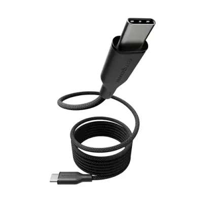 PanzerGlass empower™ by ® Magnetic 240W USB-C to USB-C Cable | USB 2.0 | 1.5M | Space Black - Thumbnail 2