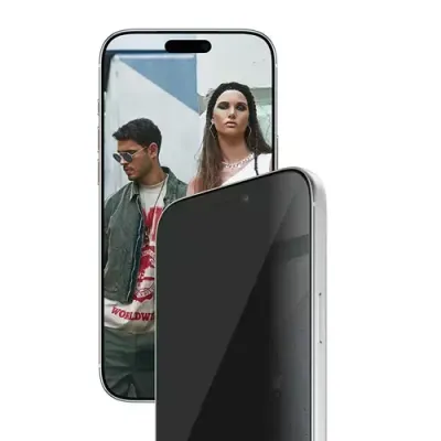 PanzerGlass SAFE. by 2-Way Privacy Screen Protector iPhone 17 Pro Max | Ultra-Wide Fit w. EasyAligner