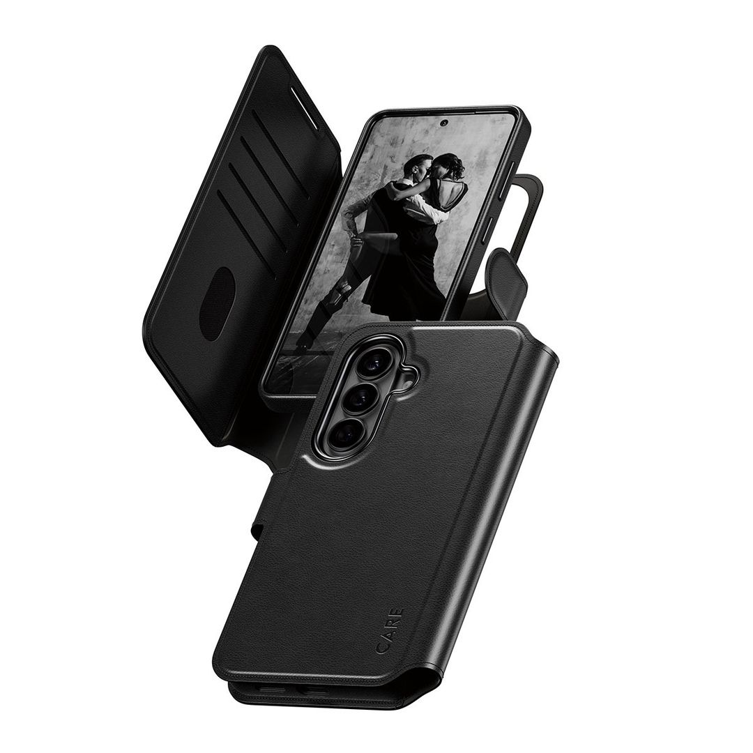 PanzerGlass CARE™ by ® Tango 2-in-1 Wallet Case w. Qi Samsung Galaxy S26 - Image 1