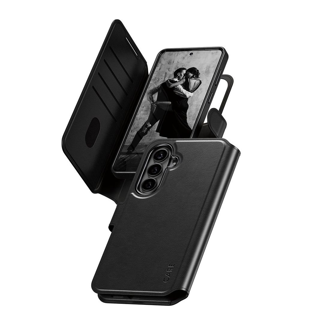 PanzerGlass CARE™ by ® Tango 2-in-1 Wallet Case w. Qi Samsung Galaxy S26+ - Image 1