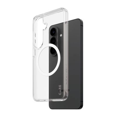 PanzerGlass CARE™ by ® Urban Explorer Case Transparent w. White Qi Samsung Galaxy S26