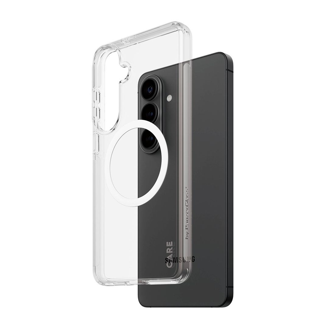 PanzerGlass CARE™ by ® Urban Explorer Case Transparent w. White Qi Samsung Galaxy S26+ - Image 1