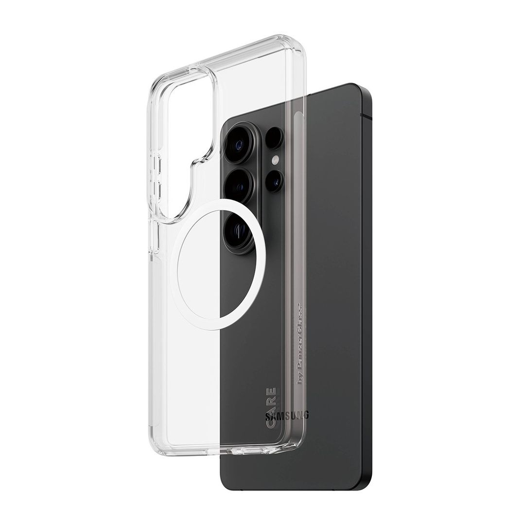 PanzerGlass CARE™ by ® Urban Explorer Case Transparent w. White Qi Samsung Galaxy S26 Ultra - Image 1