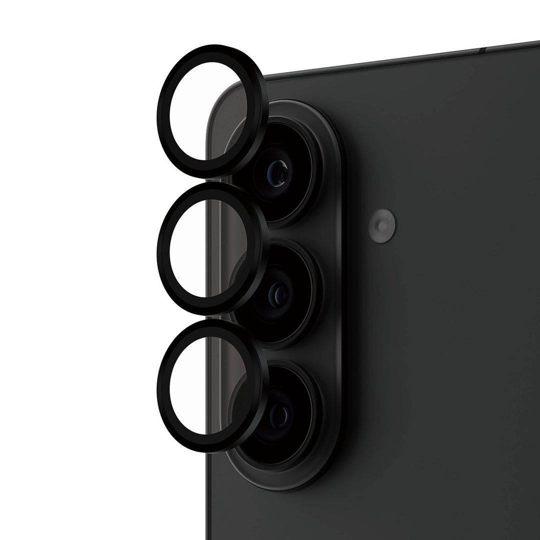 PanzerGlass ® Hoops® Camera Lens Protector Black Samsung Galaxy S26 | S26+ - Image 1