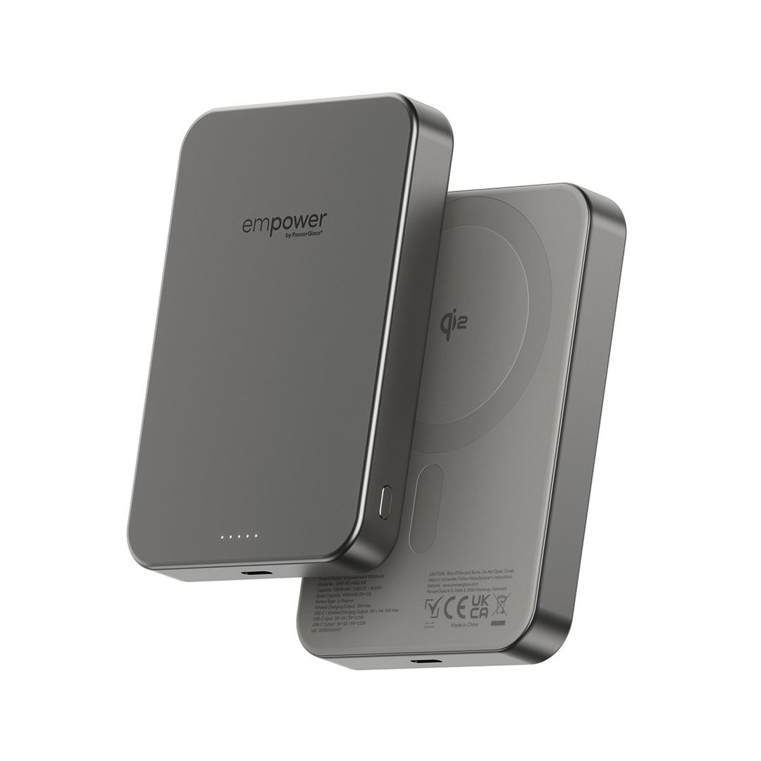 PanzerGlass empower™ by ® empower™ Bank | 10000mAh | Titanium - Image 1