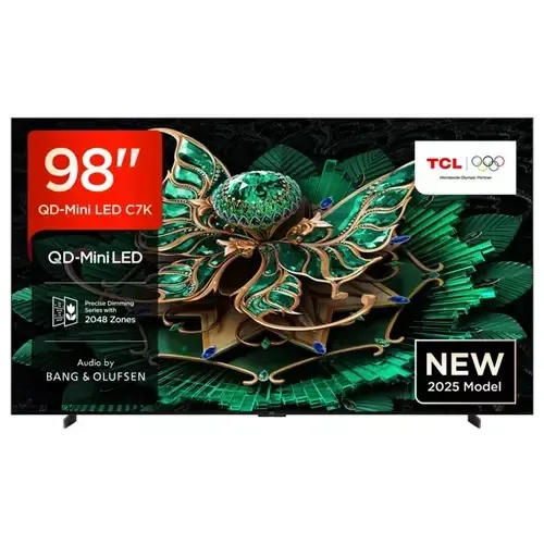TCL 98C7K-UK TV 2.49 m (98") 4K Ultra HD Smart TV Wi-Fi Black 3000 cd/m - Image 1