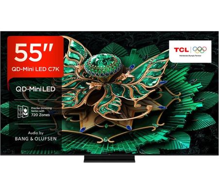 TCL 55C7K-UK TV 139.7 cm (55") 4K Ultra HD Smart TV Wi-Fi Black 3000 cd/m - Thumbnail 2