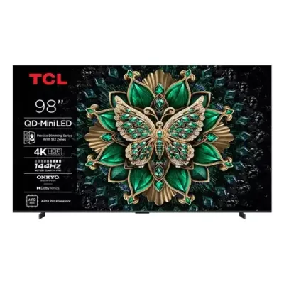 TCL C6K -UK 98 inch Premium QD-Mini LED 144Hz 4K HDR High Brightness Dolby Atmos Smart Google TV - Thumbnail 2