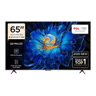 TCL C6KS 65 inch 4K Ultra HD QLED Smart Google TV - Thumbnail 4