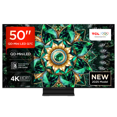 TCL 50Q7C-UK TV 127 cm (50") 4K Ultra HD Smart TV Wi-Fi Metallic - Thumbnail 3