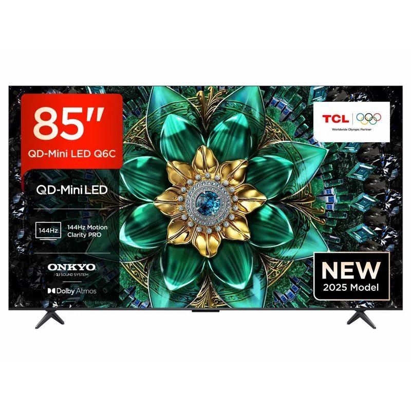 TCL Q6C 85Q6C-UK TV 2.16 m (85") 4K Ultra HD Smart TV Wi-Fi Metal - Image 1