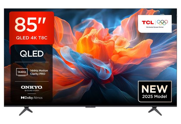 TCL T8C 85 inch 4K Ultra HD QLED Smart Google TV
