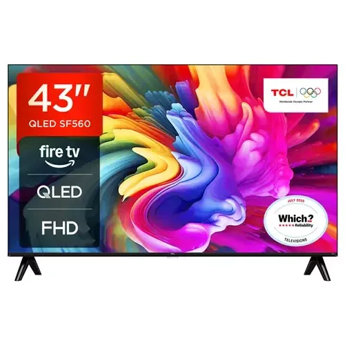 TCL SF560 43SF560-UK TV 109.2 cm (43") Full HD Smart TV Wi-Fi Metallic 300 cd/m - Image 1