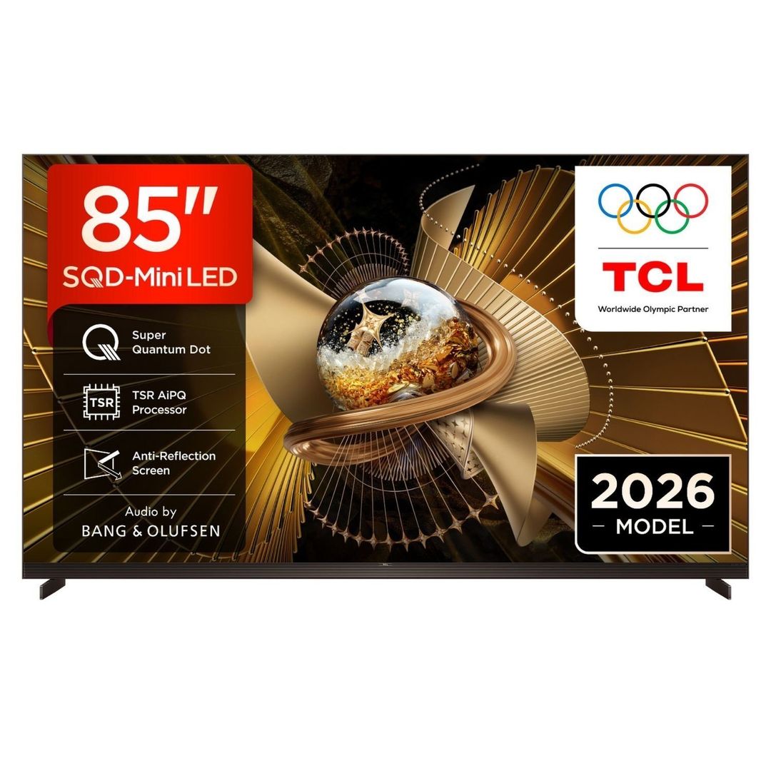 TCL 85X11L-UK 85" 4K SQD MINI LED Smart TV - BLACK - Image 1