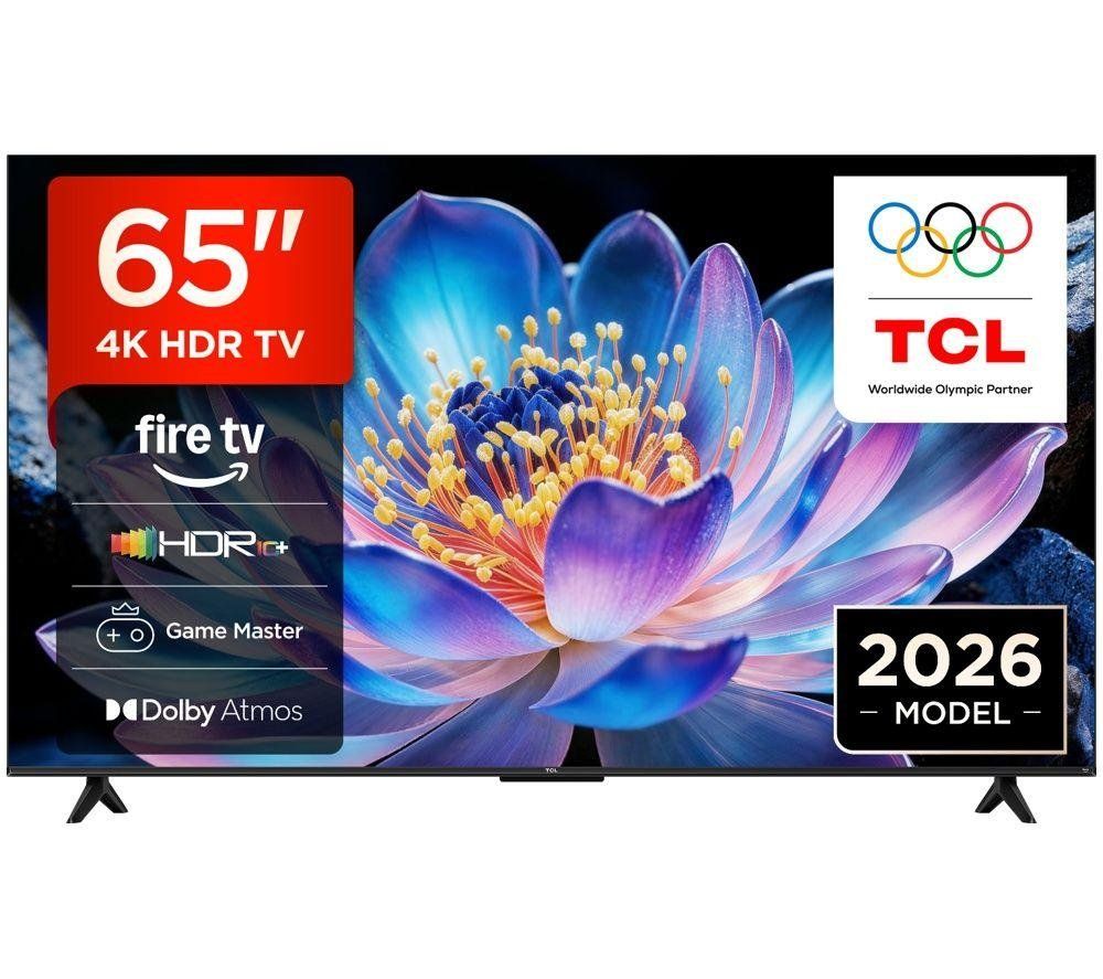 TCL 65" 65V6D-UK Smart 4K Ultra HD HDR Fire TV - Image 1