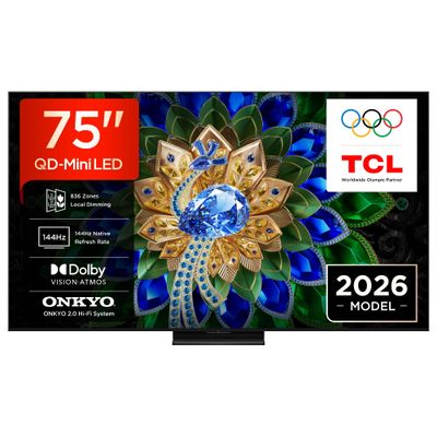 TCL 75A400U-UK 75 4K HDR Smart Google TV with NXTVISION Display AI Art