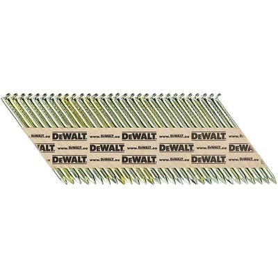 DeWalt First Fix Framing Smooth Shank Bright Nails 90mm Pack of 2200