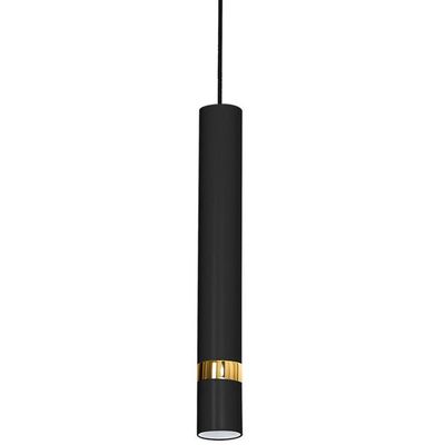 Eko-Light Joker pendant light, black/gold, 1-bulb - Thumbnail 2