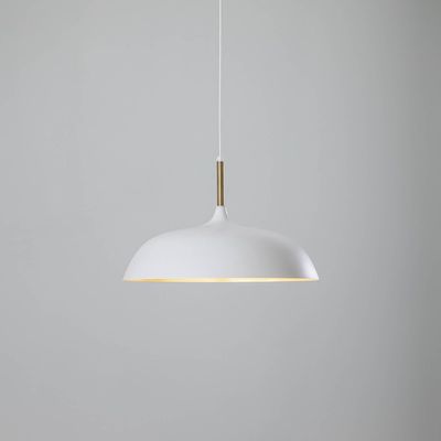 Eko-Light Lincoln pendant light, white/gold