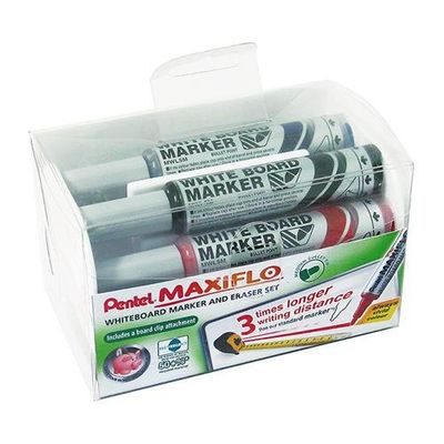 Pentel MAXIFLO WBRD MARKER W/ERASER